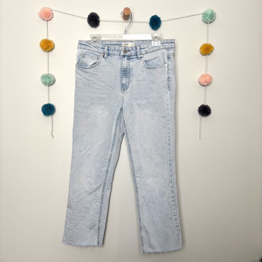 Oat New York Light Wash Boyfriend Jeans